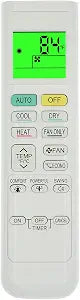 Replacement Remote Control for DAIKIN AC Air Conditioner Remote Control FTX09NMVJU FTX12NMVJU FTX15NMVJU FTX18NMVJU FTX24NMVJU FTXN09NMVJU FTXN12NMVJU FTXN15NMVJU FTXN18NMVJU FTXN24NMVJU RX09NMVJU