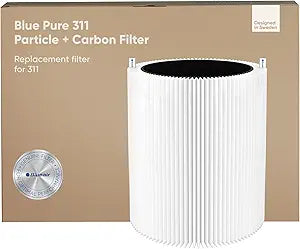 BLUEAIR Blue Pure 311 Genuine Replacement Filter, Particle and Activated Carbon, fits Blue Pure 311 Air Purifier (Non-Auto)