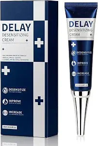 Delay Cream for Men,Increase Length & Girth Moisturizing & Numbing Climax Delay Control Desensitizer to Last Longer in Bed
