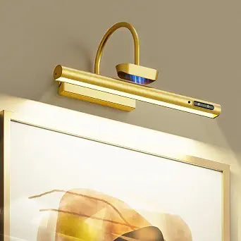 Bridika Battery Operated Picture Lights for Wall Magnetic, 13.8in Black