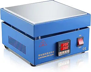 110V 850W Soldering Hot Plate LED Microcomputer Electric Preheat Soldering Station Welder Hot Plate Rework Heater Lab 200X200mm Plate
