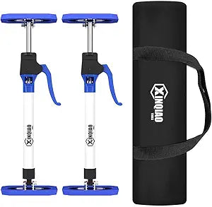 XINQIAO Third Hand Tool 3rd Hand Support System, Premium Steel Telescoping Pole with 180 LB Capacity for Cabinet Jacks for Installing Cabinets, Drywall Jack& Cargo Bars, 16.1-23.6 in, 2 PC