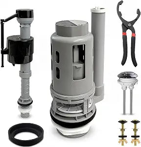 3-Inch Dual Flush Valve Replacement Kit for 2-Piece Toilets