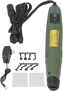 Zerodis Cordless Pen Sander, 100-240V Mini Power Sander Multi Purpose Rotary Tool for Grinding Sanding Polishing Finishing DIY Crafts