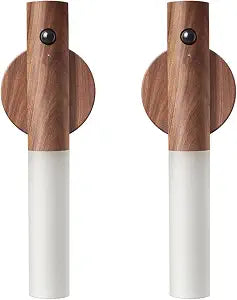 LANDGOO Wooden Motion Sensor Night Lights,