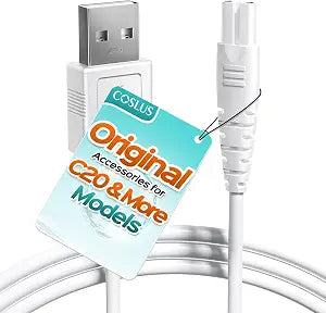 COSLUS Original C20 USB A Water Flosser Charger, Dental Pick Charger Cord