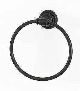 Alno Creations Charlie's Collection 6" Diameter Towel Ring -a6740-pc- Polished Chrome