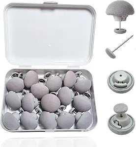 Duvet Pins Non-Slip Comforter Clips Sheet Corner Holders(Gray)