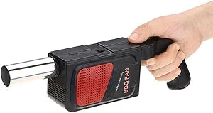 Electric Fire Blower Fan Portable Handheld BBQ Grill & Fireplace Air Blower for Outdoor Camping, Picnic, and Barbecue Cooking