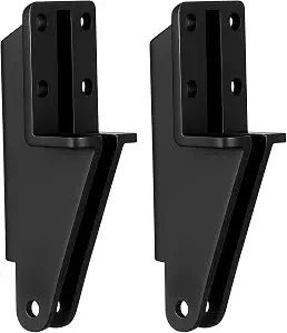 Nuanchu 2 Pack Screen Door Closer Bracket Storm Jamb Plastic Mount, Black