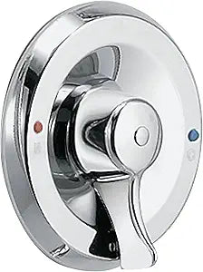 Moen Chateu Chrome Tub/Shower Trim Set Features an Escutcheon and Shower Handle for Easy Water Temperature Adjustment, (Posi-Temp Valve Required), T187