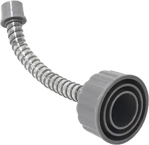 A/C Drain Lines Cleaner Tool in Wet Vac Attachment To Unclog And Evacuate