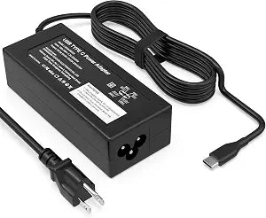 GKLSPL 65W USB C Laptop Charger Compatible with HP Chromebook Lenovo Acer Asus Samsung Type C Power Adapter