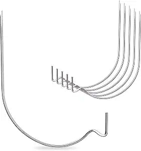 Picture Hanger Super Hook 50PCS,High-Quality Steel Picture Hanger Hercules Hooks,Used for Drywall, Wood Wall, Plaster Wall, Can Hang Photos, Art, Clock, Mirror