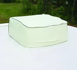 Camco 45391 Vinyl Air Conditioning Cover (White)