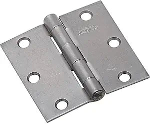 National Square Tight-Pin Broad Door Hinge Pack of 10