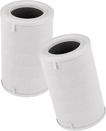 1000 Replacement Filters Compatible with Air Doctor 1000 Air Purifier, Integrated Premium Filter, activated Carbon and Pre-filter, 2-Pack