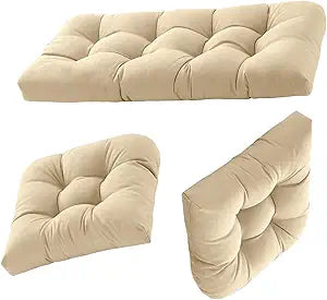 Wicker Chair Cushions Bench Cushion for Outdoor Furniture Patio Furniture Set Bay Window Seat