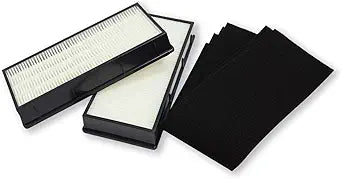 PUREBURG 1183900 Replacement Filter Compatible with Whirlpool APT30010M APT40010R APT42010M APT50010M APMT2001M Air Purifiers, Pack of 2, H13 True HEPA Activated Carbon