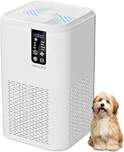 Air Purifier for Home Large Room Up to 1750ft┬▓, H13 HEPA with Sleep Mode, Air Cleaner with Aromatherapy for Office, Living Room, Bedroom, Remove Smoke Odor, Home Pets, White