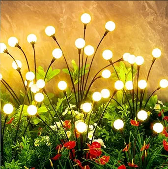 vignuto Solar Lights Outdoor Waterproof, 8 Packs 64LED, Solar Garden Lights, Garden Decor, Patio Decor, Unique Gifts for Women, Gifts for Grandma
