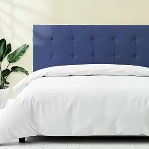 100% Egyptian Cotton King Size Duvet Cover - Luxury 600 Series Refined Collection Duvet Cover (1 PC, White), Cooling Sateen Comforter Covers with Zipper Closure & 7 Corner Ties