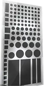 LIGHTDIMS Original Strength - Light Dimming Shapes Dims 50-80%, in Minimal Packaging (1 Sheet).