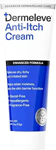 Dermeleve Dermatologist Recommended Steroid Free Anti-Itch Cream, 4oz 1 Ct.