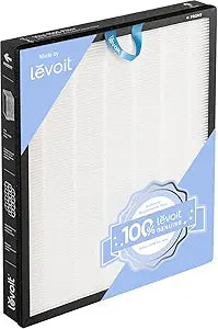 Levoit Vital 100S-P Air Purifier Genuine Replacement Filter, AHAM VERIFIDE, Supports HEPA Sleep Mode, High-Efficiency Activated Carbon, Removes Pet Dander, Smoke Odor, Allergens, Vital 100S-RF, 1 Pack