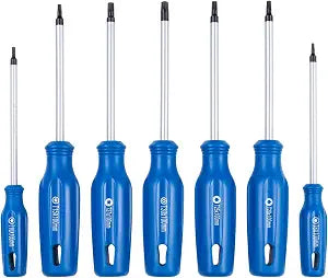 ROTATION 7PC Magnetic Torx Screwdriver Set T8, T10, T15, T20, T25, T27, T30