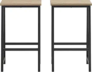 Sauder North Avenue Counter Height Stool, Charter Oak Finish