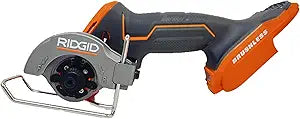 RIDGID 18V SUBCOMPACT BRUSHLESS Cordless 3 in. Multi-Material Saw Tool ONLY with 3 Cutting