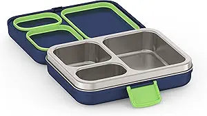 THERMOS Kids Freestyle Food Storage Lunch Kit, Navy