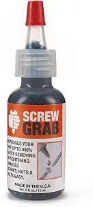 Solder-It - ScrewGrab Friction Gel - Helps Grip Damaged Screw Heads - 0.5 fl. Oz