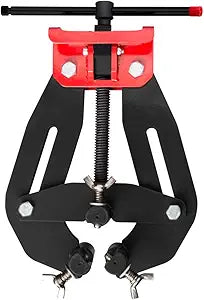 Steelman 6-inch Ultra Clamp Pipe Clamp for Welding, 2 to 6-inch Pipes, Quick-Release Button, T-Handle Rapid Adjustment, Pipe Alignment Tool