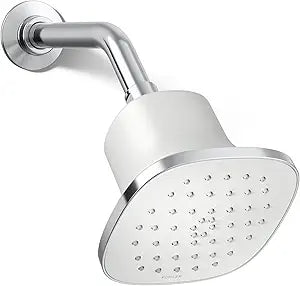 Kohler 37722-Y-CP Cinq Square single-function filtered showerhead, 2.5 gpm, Polished Chrome