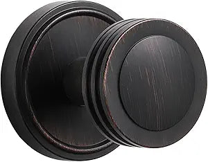 2 Pack Dummy Oil Rubbed Bronze Door Knobs Dummy Door Handle Interior Single Sided Decorative,Zinc Alloy