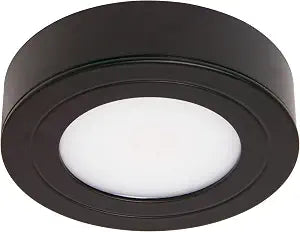 Armacost Lighting PureVue LED Puck Light, Black, 3000K, 233413