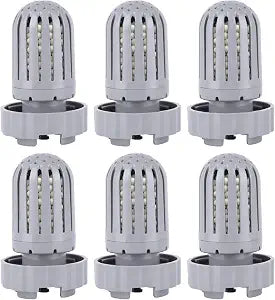 6 Pack Humidifier Demineralization Cartridge Filters Compatible with Air Innovations HUMIDIF Humidifier, Demineralization Cartridge Filters Silver