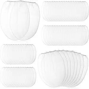 60 Pcs Paint Strainer Bags, 5 Gallon Fine Mesh Filter Bag Disposable Paint Bucket Strainer Bag with Elastic Top Opening Hydroponic Filter Tool for Gardening