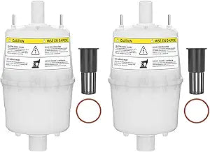 80 Steam Canister Replacement Compatible with AprilAire Steam Humidifier Model 800, 801, 865, and 866, 80 Canister Replacement with O-Ring for Leak-Proof Seal, 2 Pack