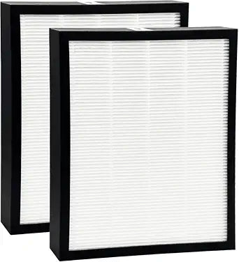2 Pack Compact Pre-Filter Replacement for Intellipure Compact Air Purifier, 3 in 1, H13 True HEPA with Activated Carbon Filter and Pre-Filter
