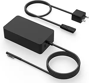 Replacement for Surface Pro Charger 65w Compatible with Microsoft Surface Pro 11, 10, 9, 8, 7+, 7, 6, 5, 4, 3, X, Surface Laptop 7/6/5/4/3/2/1, Surface Go Book 2/1