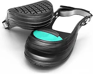 LG08 Steel Toe Shoe Covers - CE/ASTM Certified Slip Resistant Overshoes with Ultra-Light Titanium Alloy Toe Cap, OilproofFO& Acid and alkali resistant for Industrial Work (XL(US10-13))