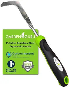 Garden Guru Patio Crack Weeder Tool with Ergonomic Handle Stainless Steel Weed Puller for Patio Sidewalk Driveway Cracks | Rust Resistant