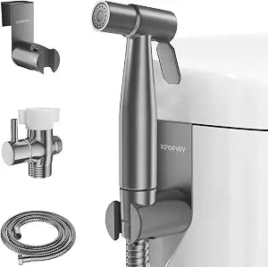 Handheld Bidet Sprayer Attachment for Toilet Adjustabel Water Flow