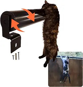 ZIRAO ROLL - Outdoor Cat Anti-Escape Barrier, Quality Cat Protection for Patios and Gardens, Cat Fence, Cat Barrier, 23.4 Ft
