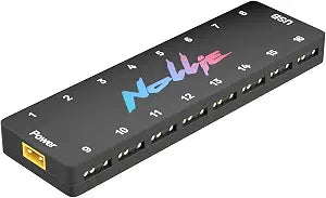 Iesooy Nollie 16 ARGB Controller Fan Hub 5v 3Pin 16 Port ARGB Interface Support SignalRGB OpenRGB