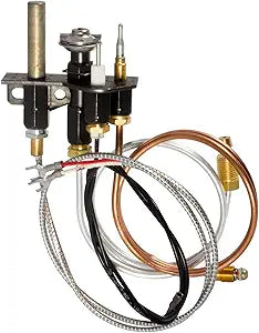 Kozy Heat 700-089 Original OEM Propane Gas Pilot Assembly with All componets for Direct Vent Fireplace, Gas logs and stoves.
