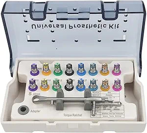 NSKI Universal Implant Torque Wrench Screwdriver Prosthetic Kit 10-70NCM Ratchet Drivers Implant Repair Tools
